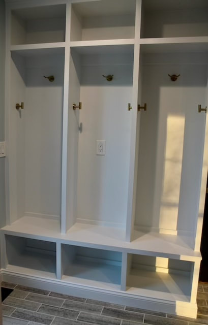 Cubbies in Kitchen and Mudroom